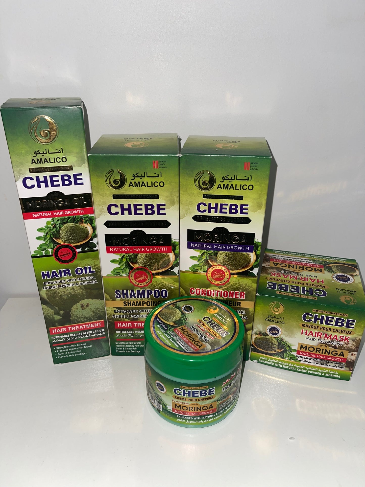 Gamme capillaire Chebe / Moringa